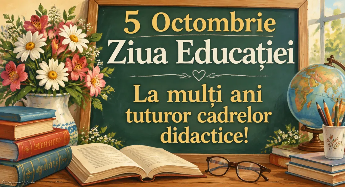 Imagini cu La Mulți Ani de Ziua Educației: 