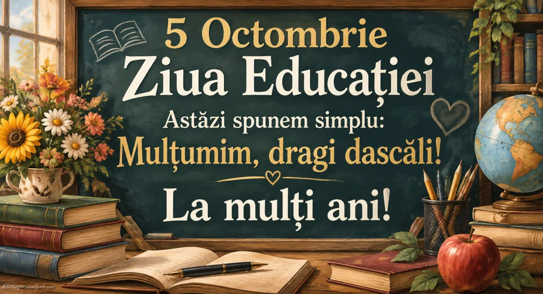 Imagini cu La Mulți Ani de Ziua Educației: 