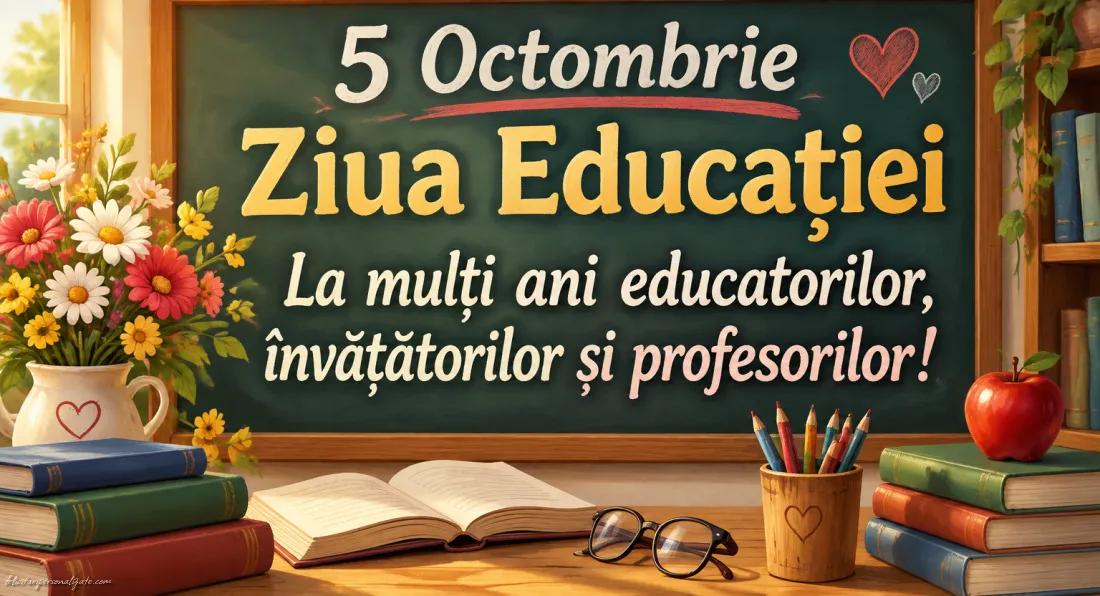 Imagini cu La Mulți Ani de Ziua Educației: 