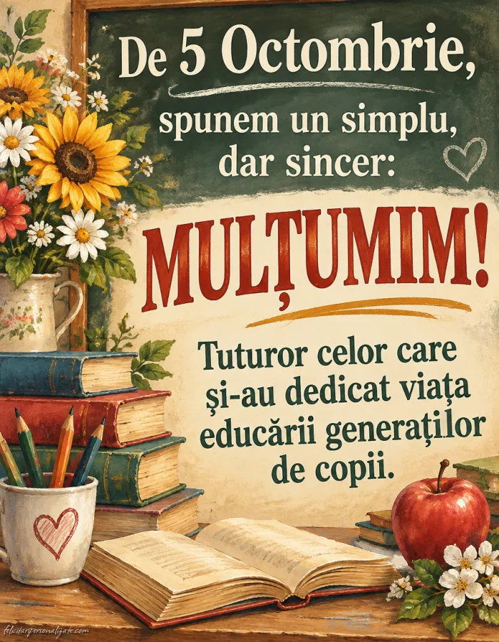 Imagini cu La Mulți Ani de Ziua Educației: 