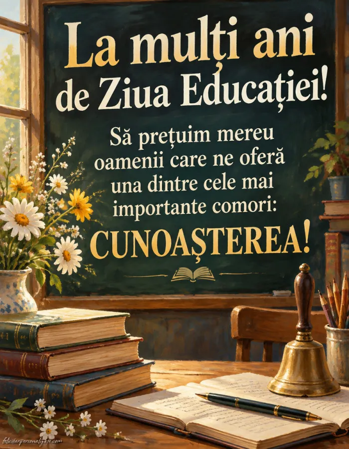Imagini de Ziua Educației (5 Octombrie): 