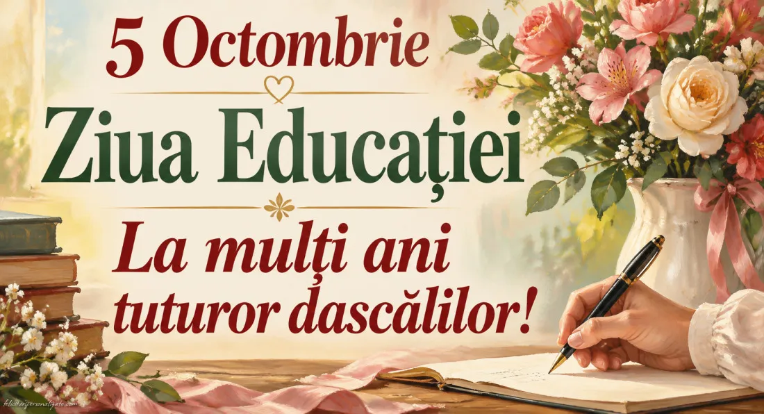 Imagini cu La Mulți Ani de Ziua Educației: 