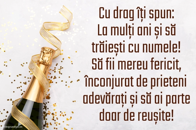 Imagini cu La mulți ani de ziua numelui: Șampanie