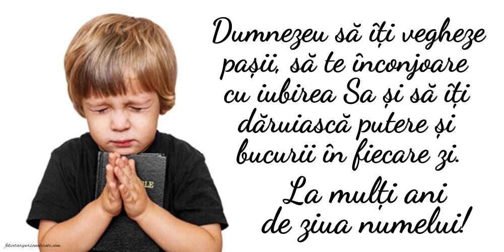 Imagini cu felicitări frumoase de Ziua Numelui: Credință