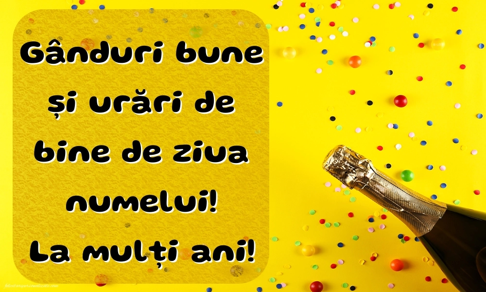 Imagini cu La mulți ani de ziua numelui: Șampanie și confetti