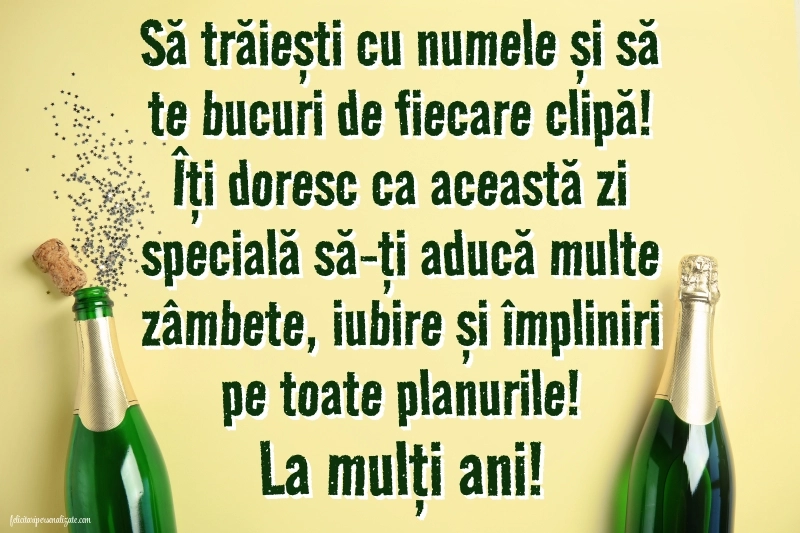 Imagini cu La mulți ani de ziua numelui: Șampanie și confetti