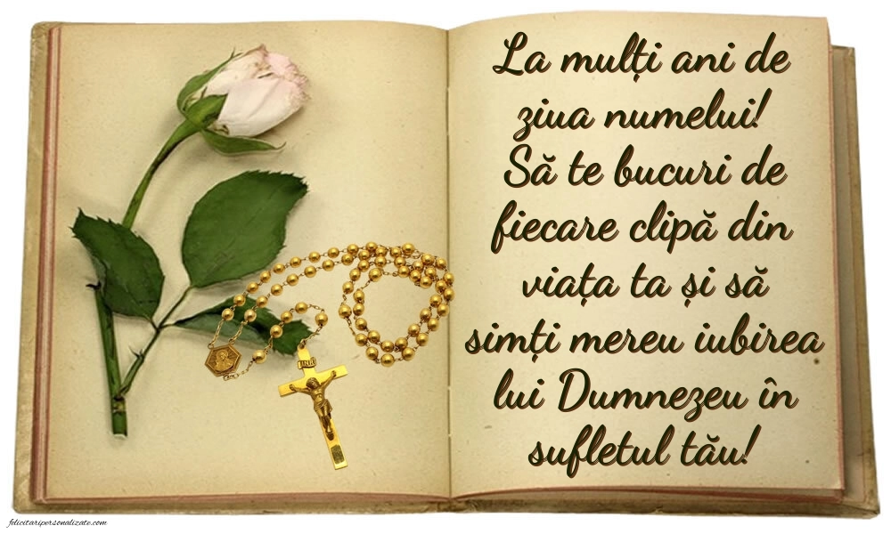 Imagini cu felicitări frumoase de Ziua Numelui: Credință