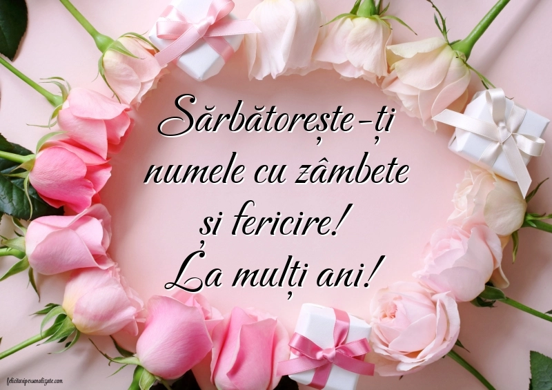 Imagini cu La mulți ani de ziua numelui: Trandafiri