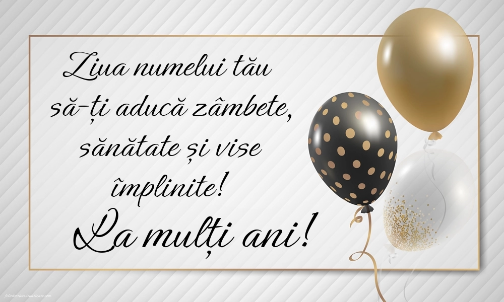 Imagini cu La mulți ani de Ziua Numelui Frate: Baloane