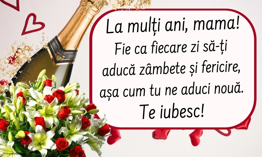 Imagini cu La mulți ani de Ziua Numelui Mama: Flori