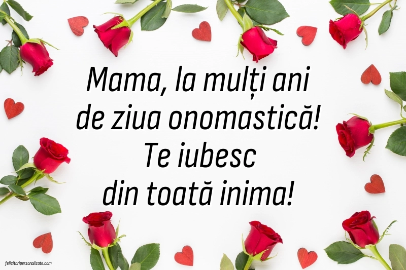 Imagini cu La mulți ani de Ziua Numelui Mama: Trandafiri