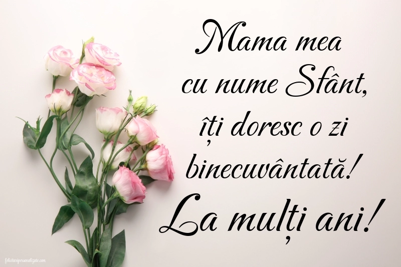 Imagini cu La mulți ani de Ziua Numelui Mama: Flori