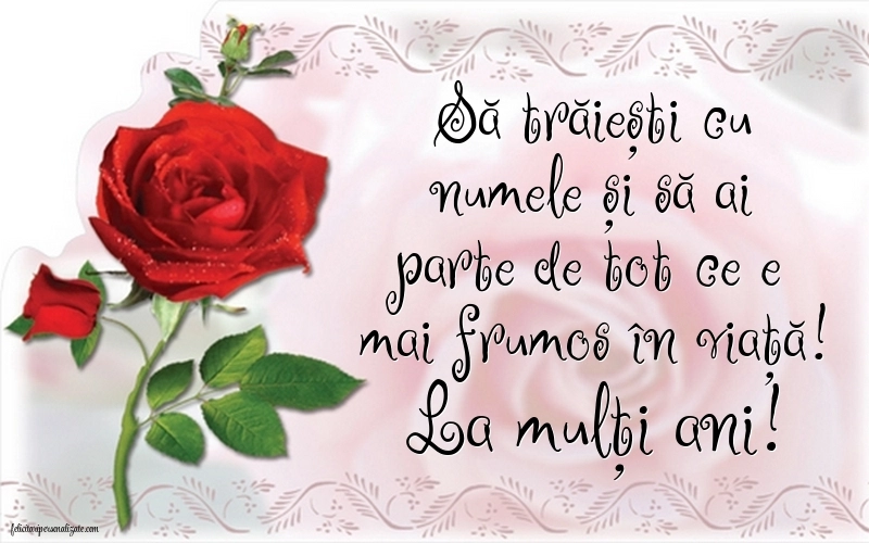 Imagini cu La mulți ani de Ziua Numelui Soție: Flori