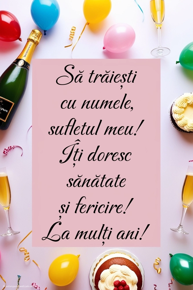 Imagini cu La mulți ani de Ziua Numelui Soție: Șampanie
