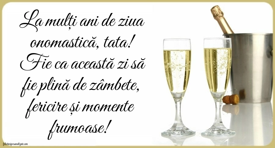 Imagini cu La mulți ani de Ziua Numelui Tata: Șampanie