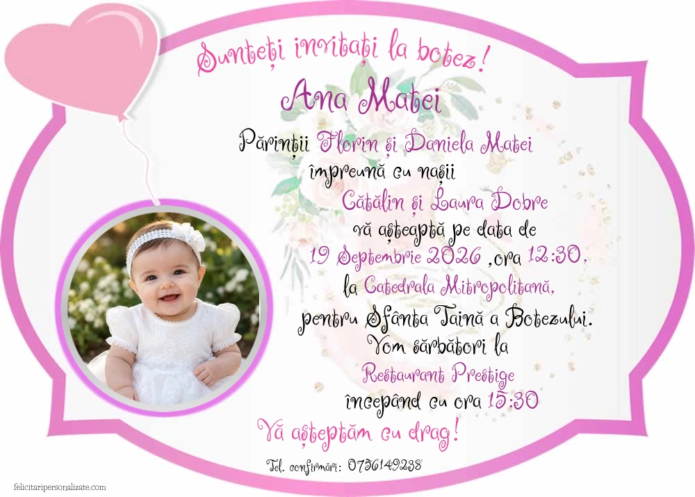 Invitație cu lebădă