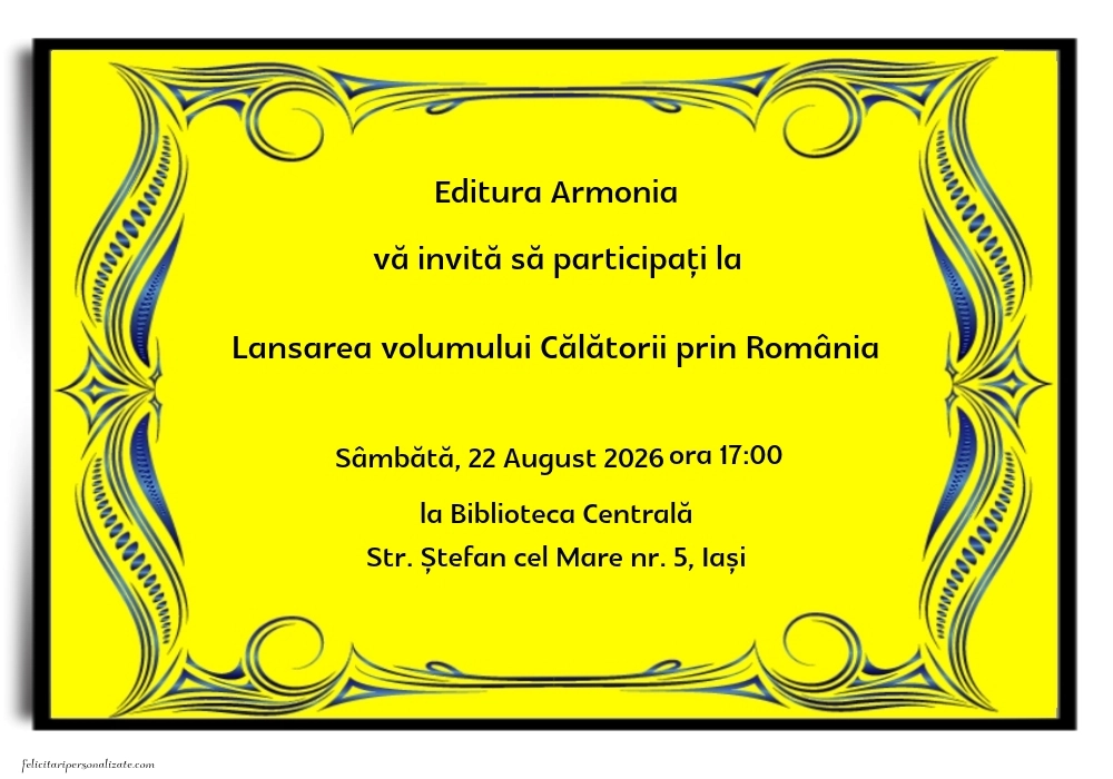 Invitație cu party