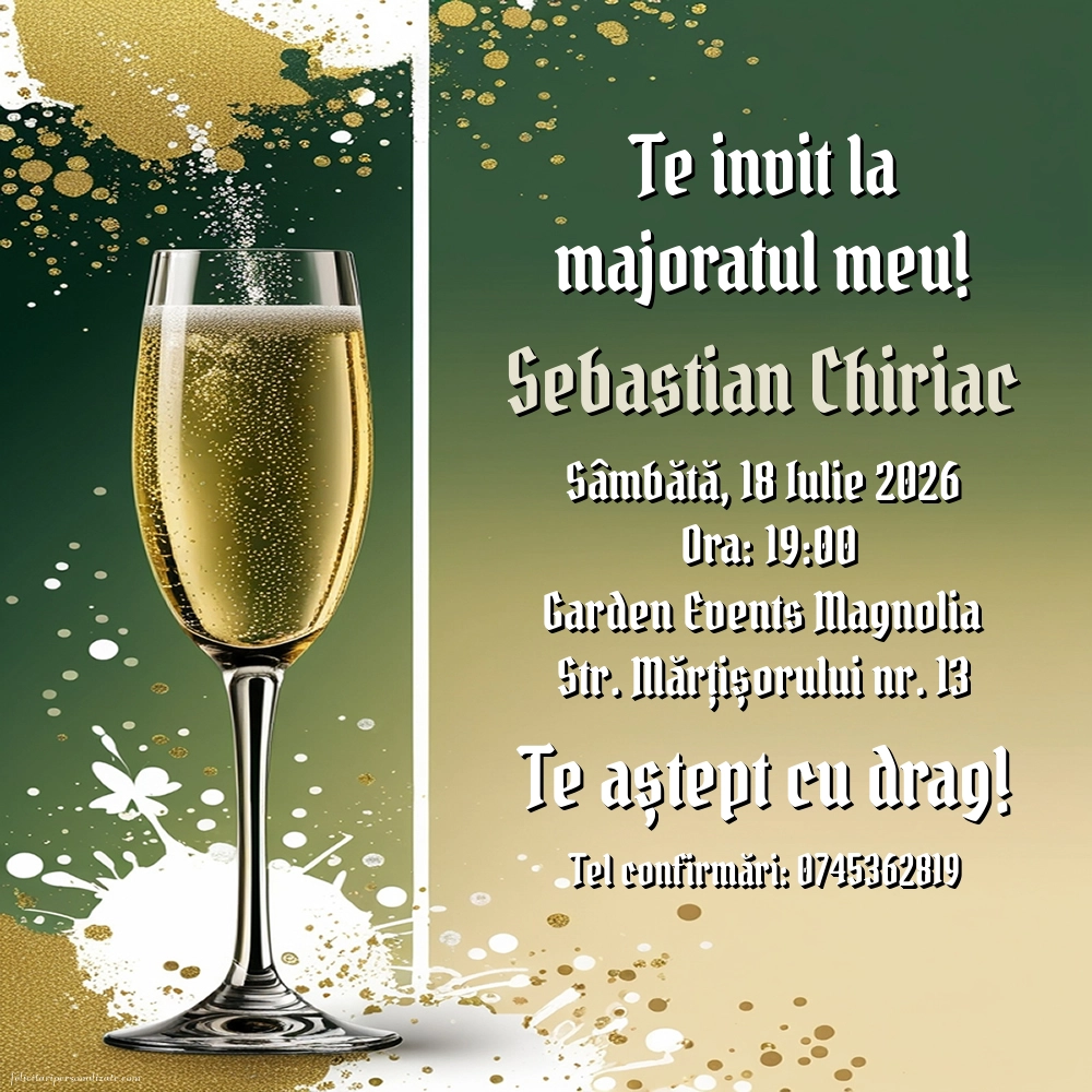 Invitație simplă